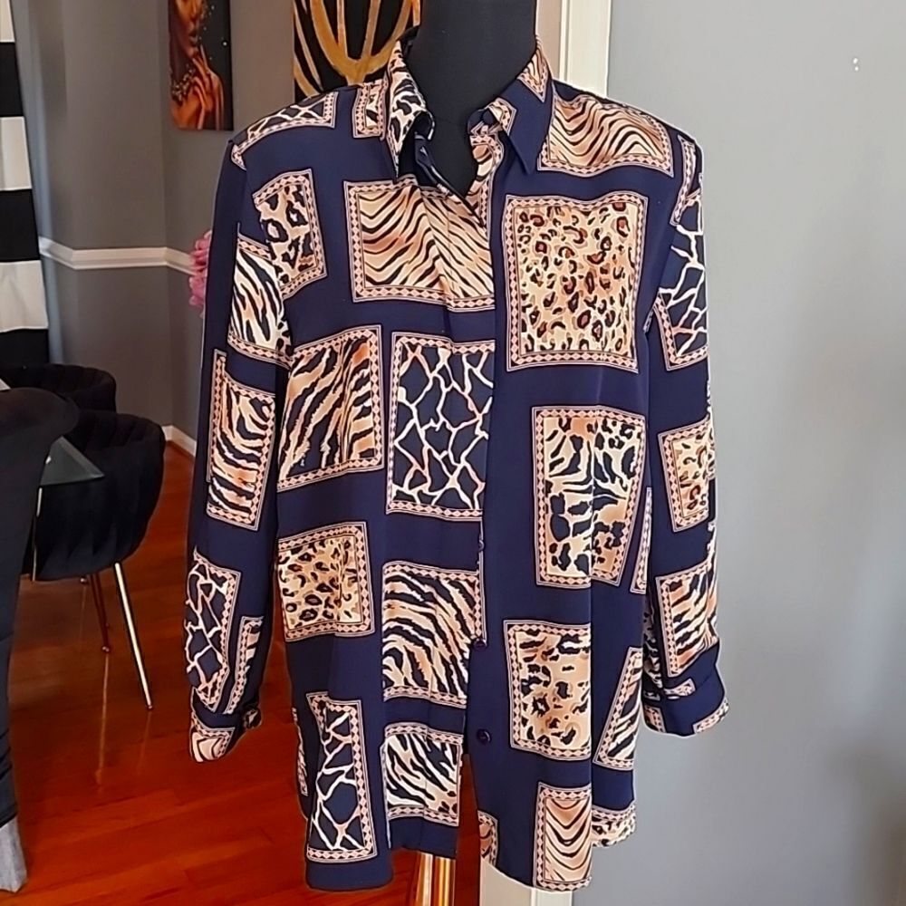 Vintage Alfred dunner top sz 12